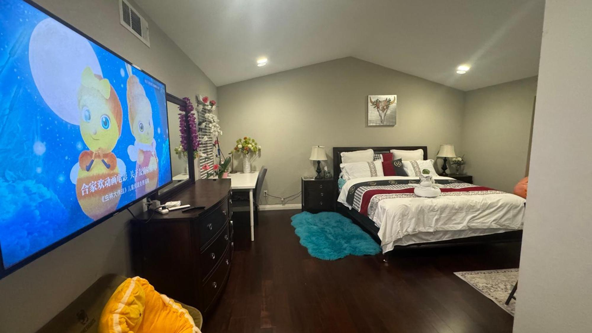King Bed Big Room Chino Hills Eksteriør billede